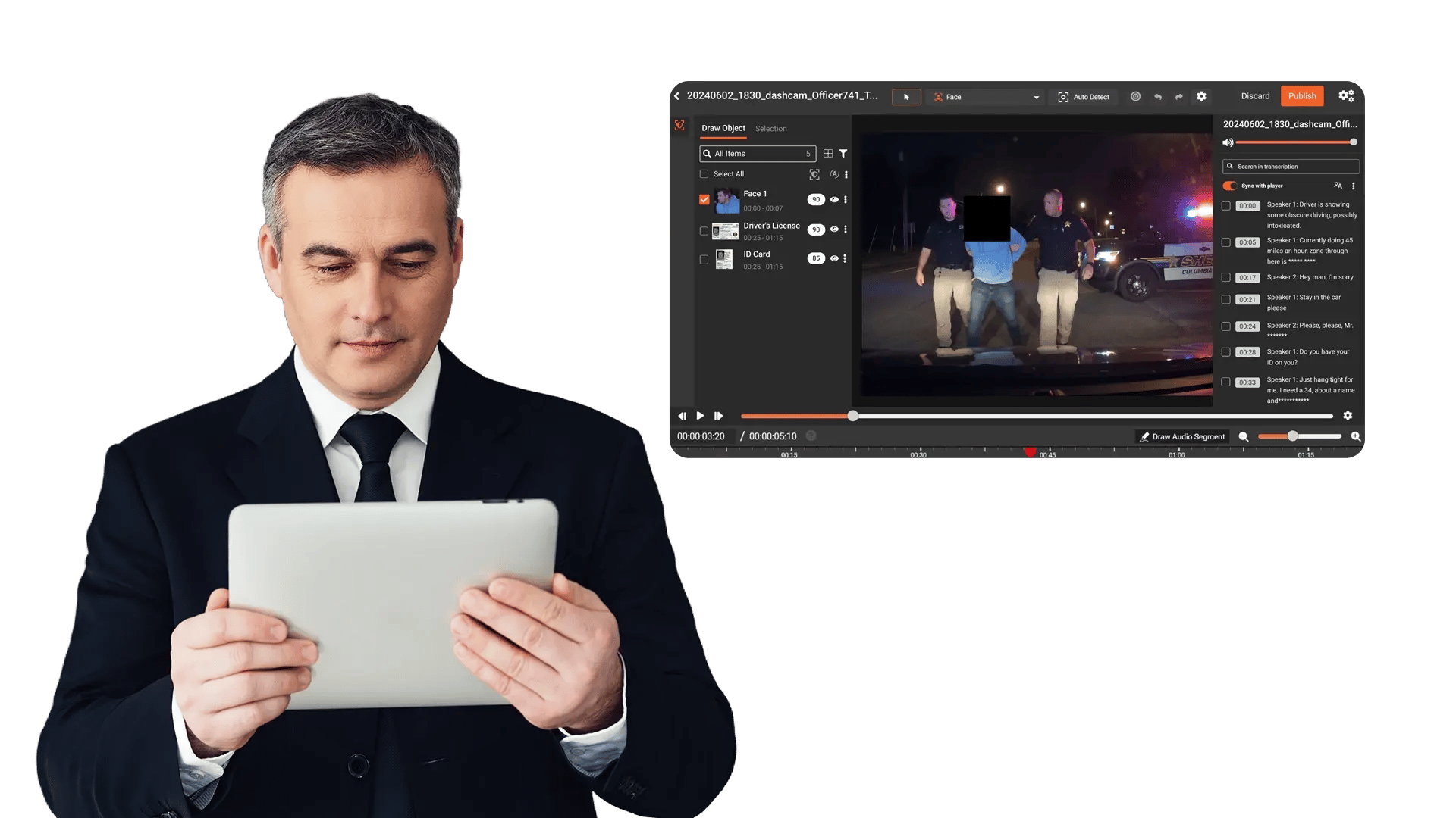 AI Redaction Software for Dashcam, Fleet, and In-Vehicle Video
