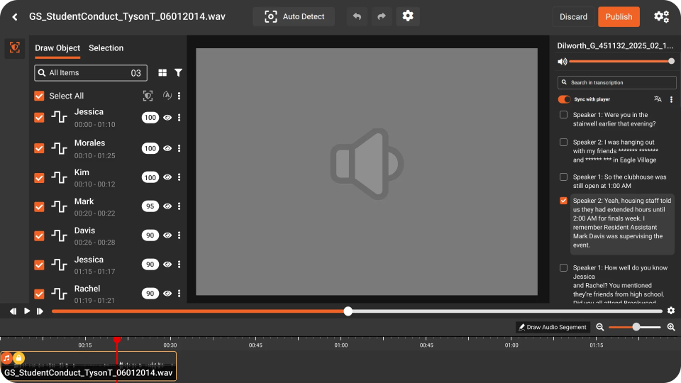 Audio Redaction 1-1