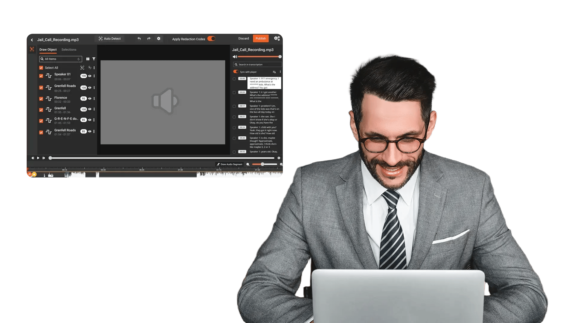 Best Redaction Software to Remove Spoken PII From Call Recordings