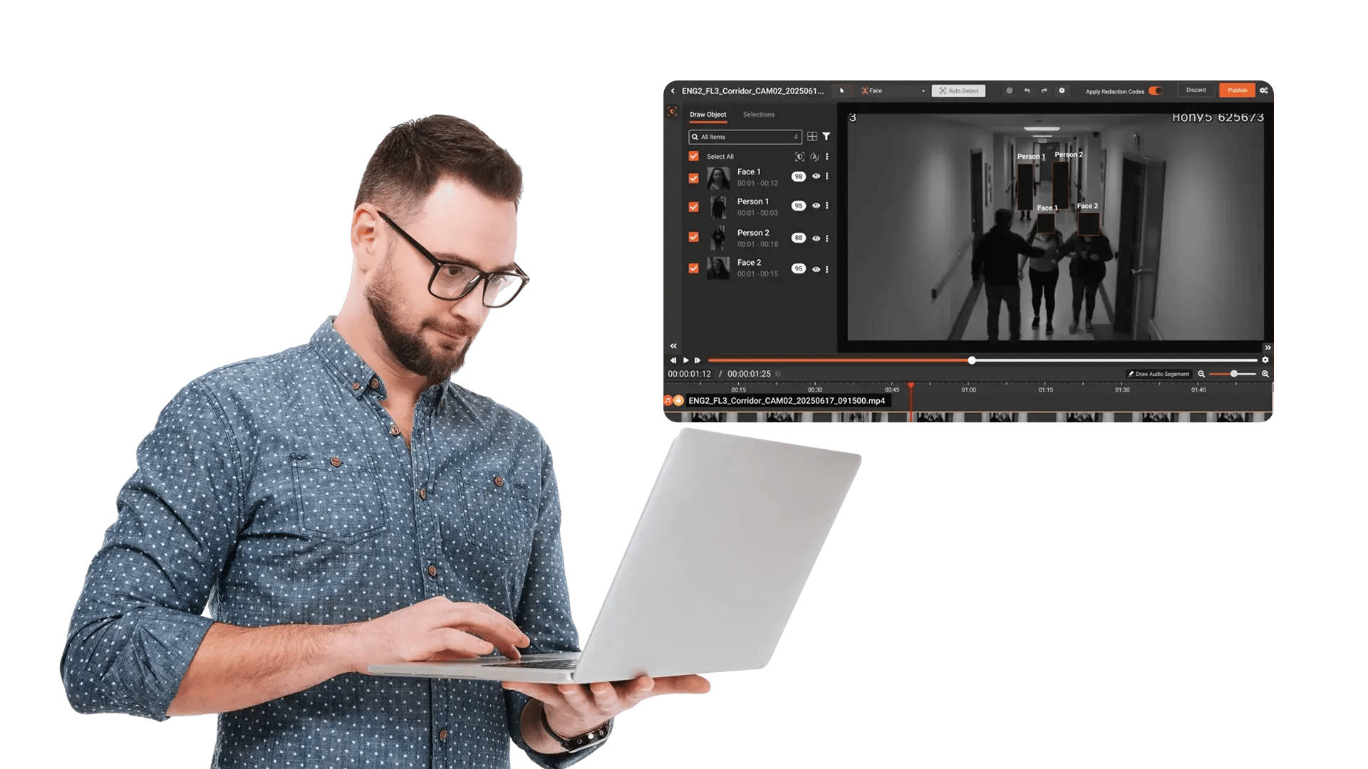Card 1 - Detect faces and objects in any scene condition