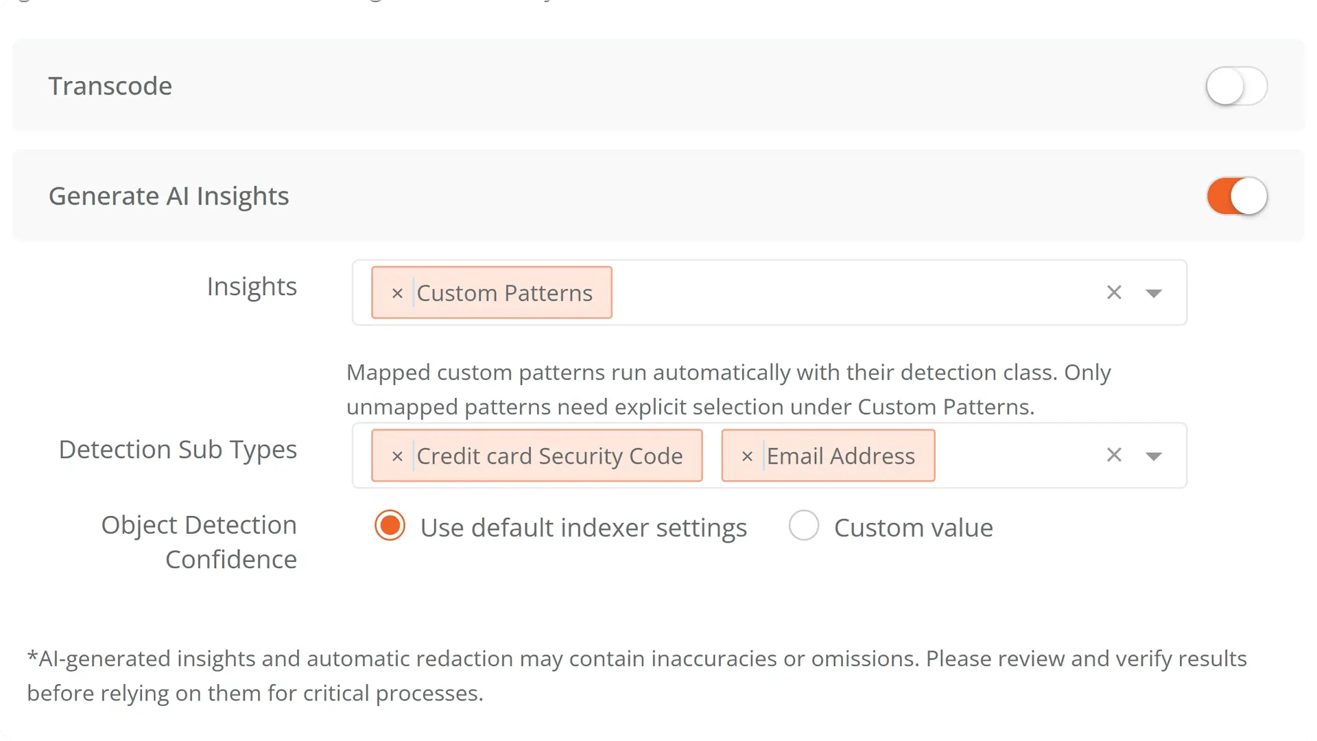 Card 1 PDF and document-based email processing