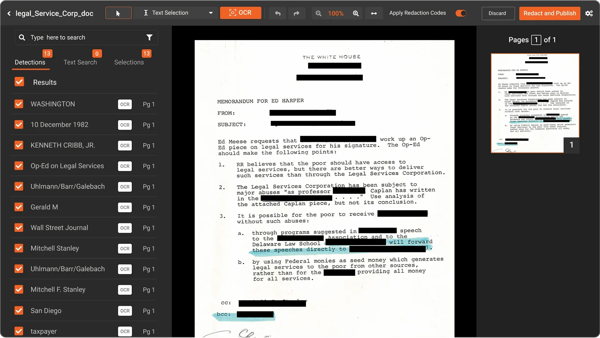 Card 3 - OCR for scanned records