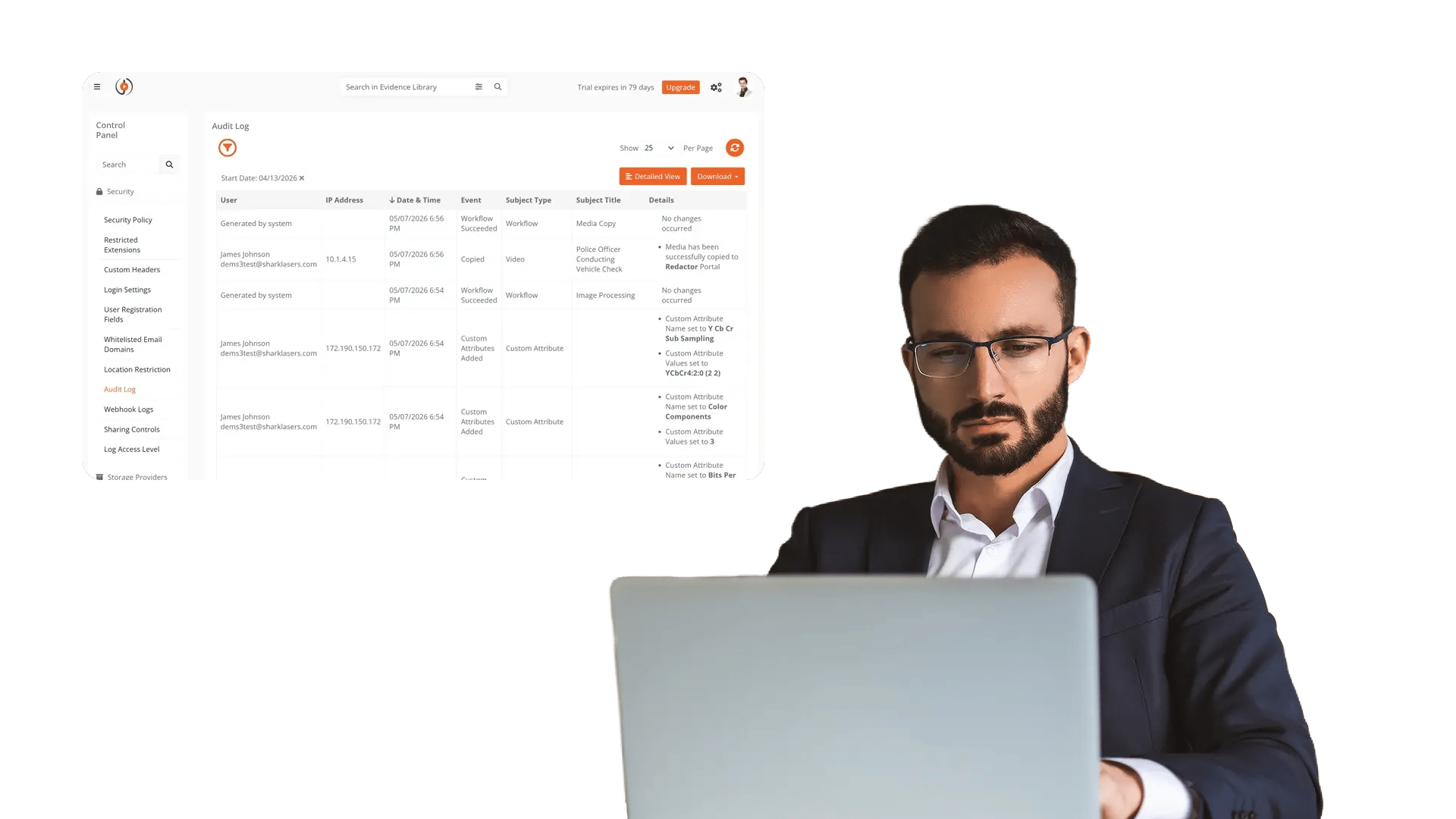 Card 6 - Generate audit reports for every disclosure