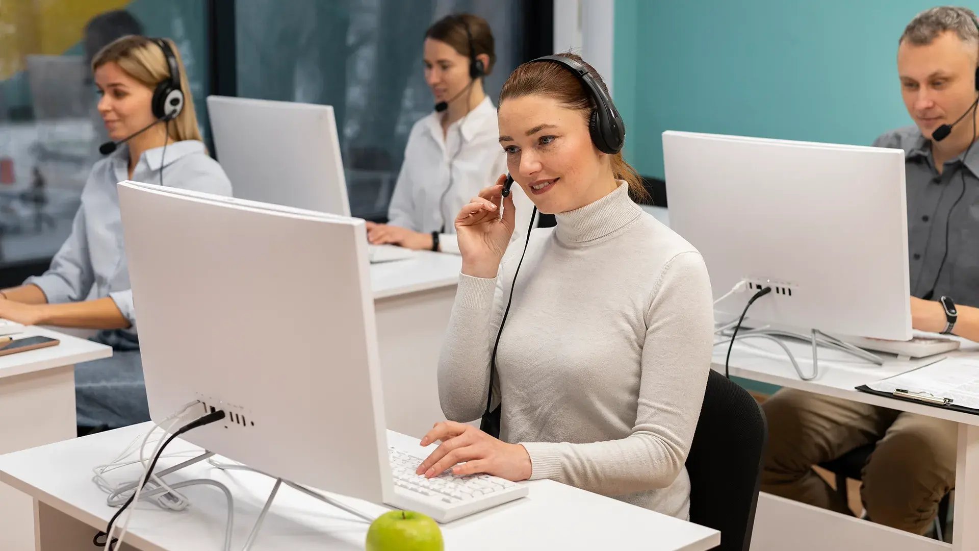 Row 1 - Contact centers and BPOs