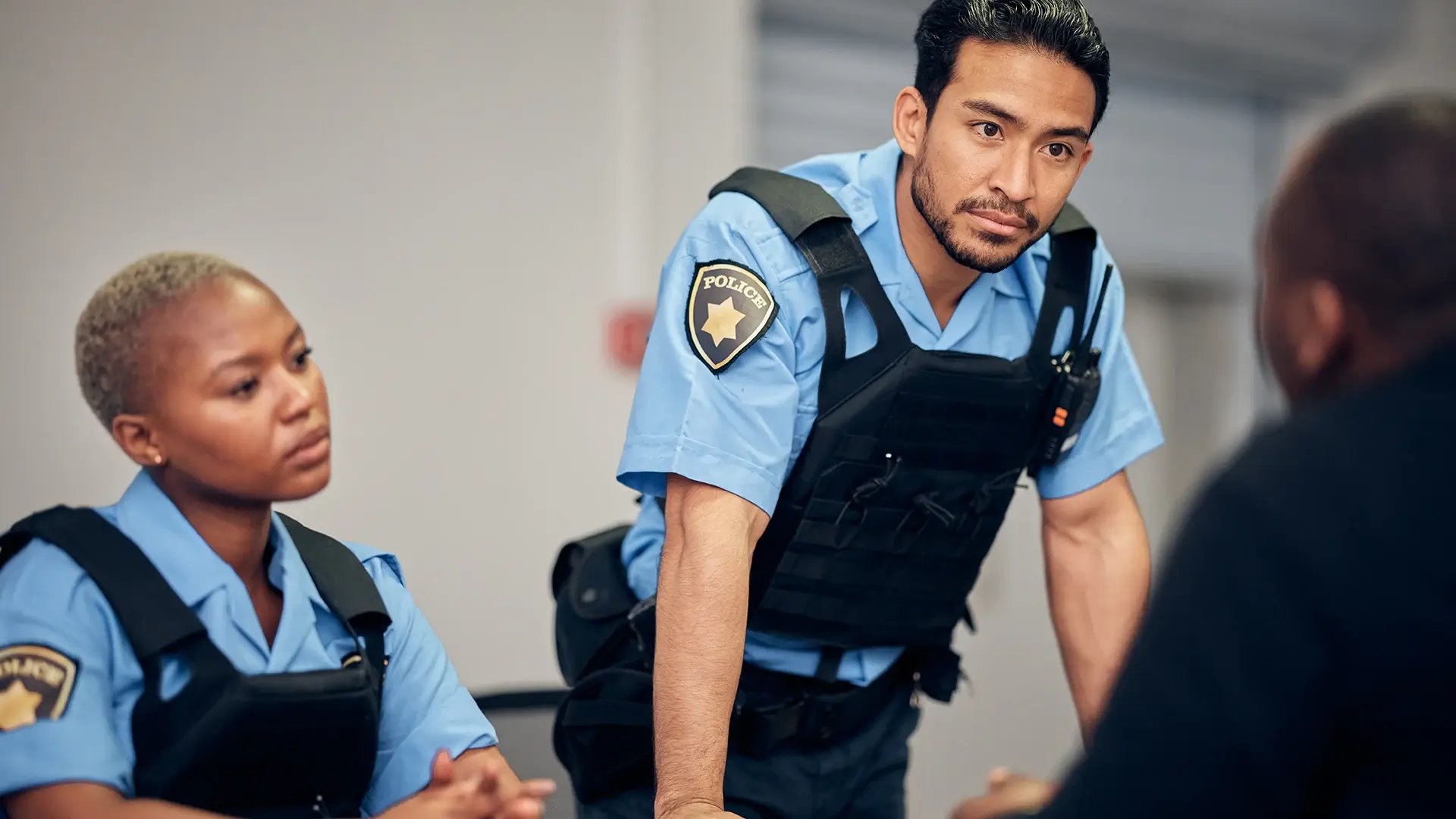 Row 1 - Law enforcement and public safety