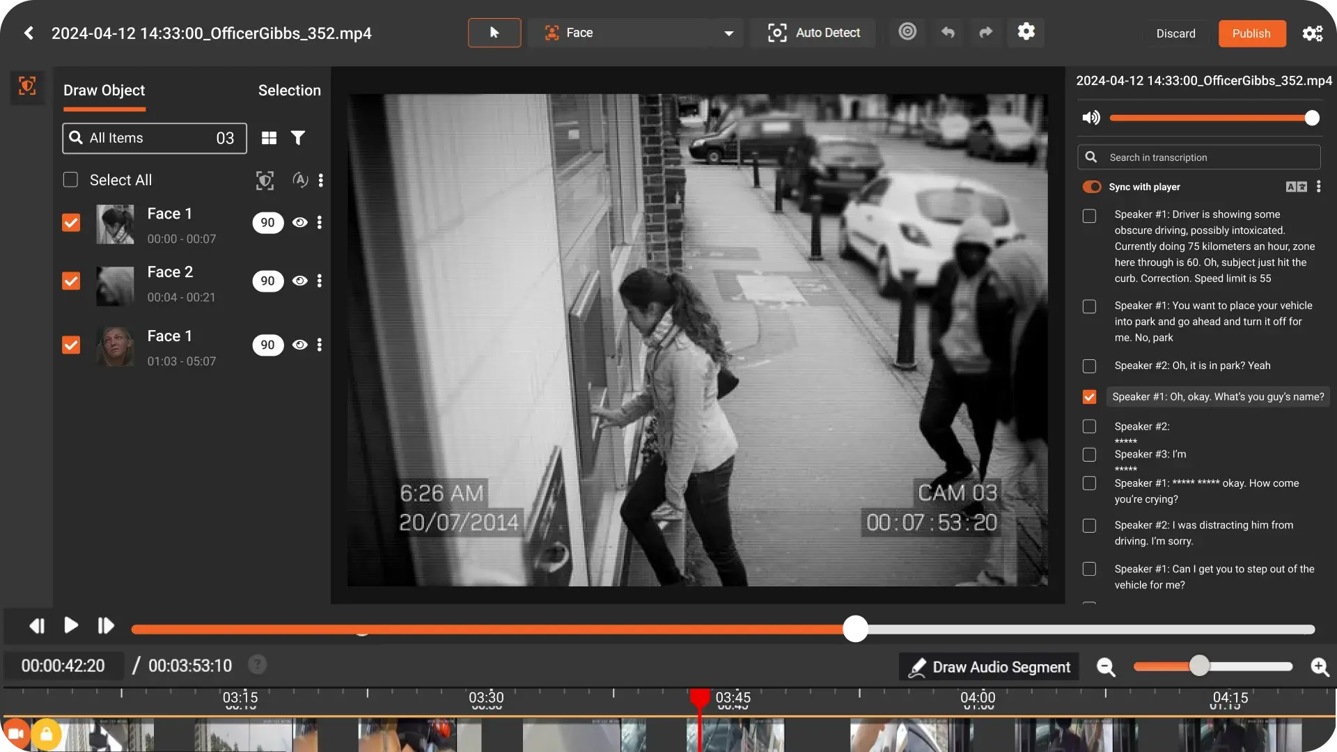 Automated video redaction software for compliance review