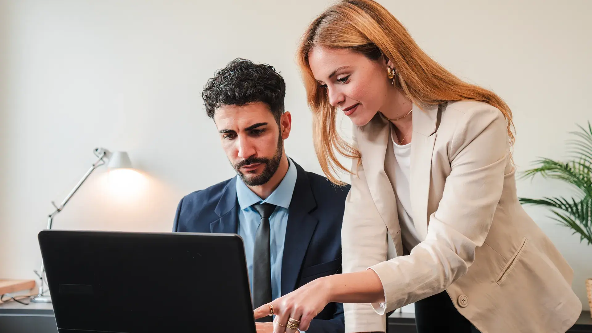 a person using a laptop